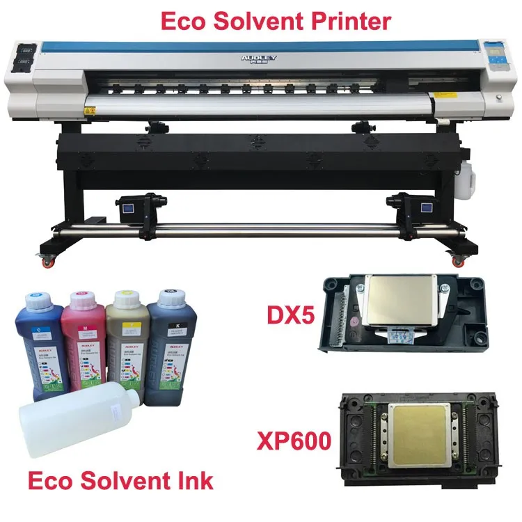 

Cheap price industrial digital large format printer xp600 dx7 dx5 eco solvent inkjet cmyk ink PRINTER