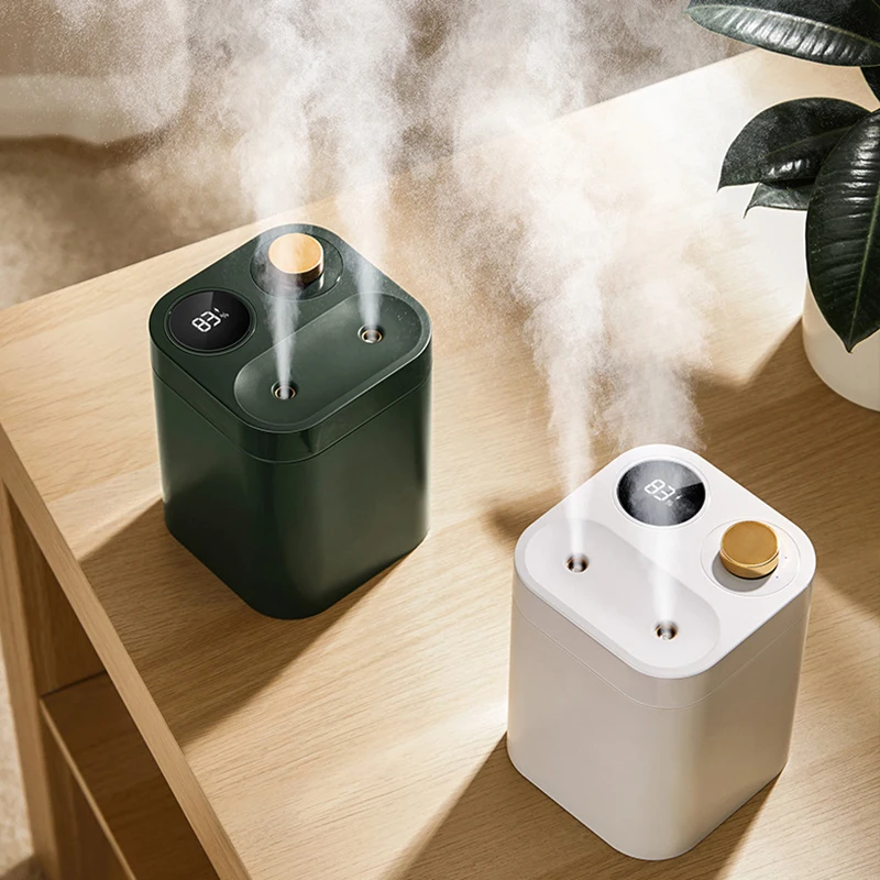 

Ultrasonic Air Humidifier Large Capacity Double Spray Air Purifiers Humidificador Home Bedroom Mute Mist Spayer Cool Gadgets New