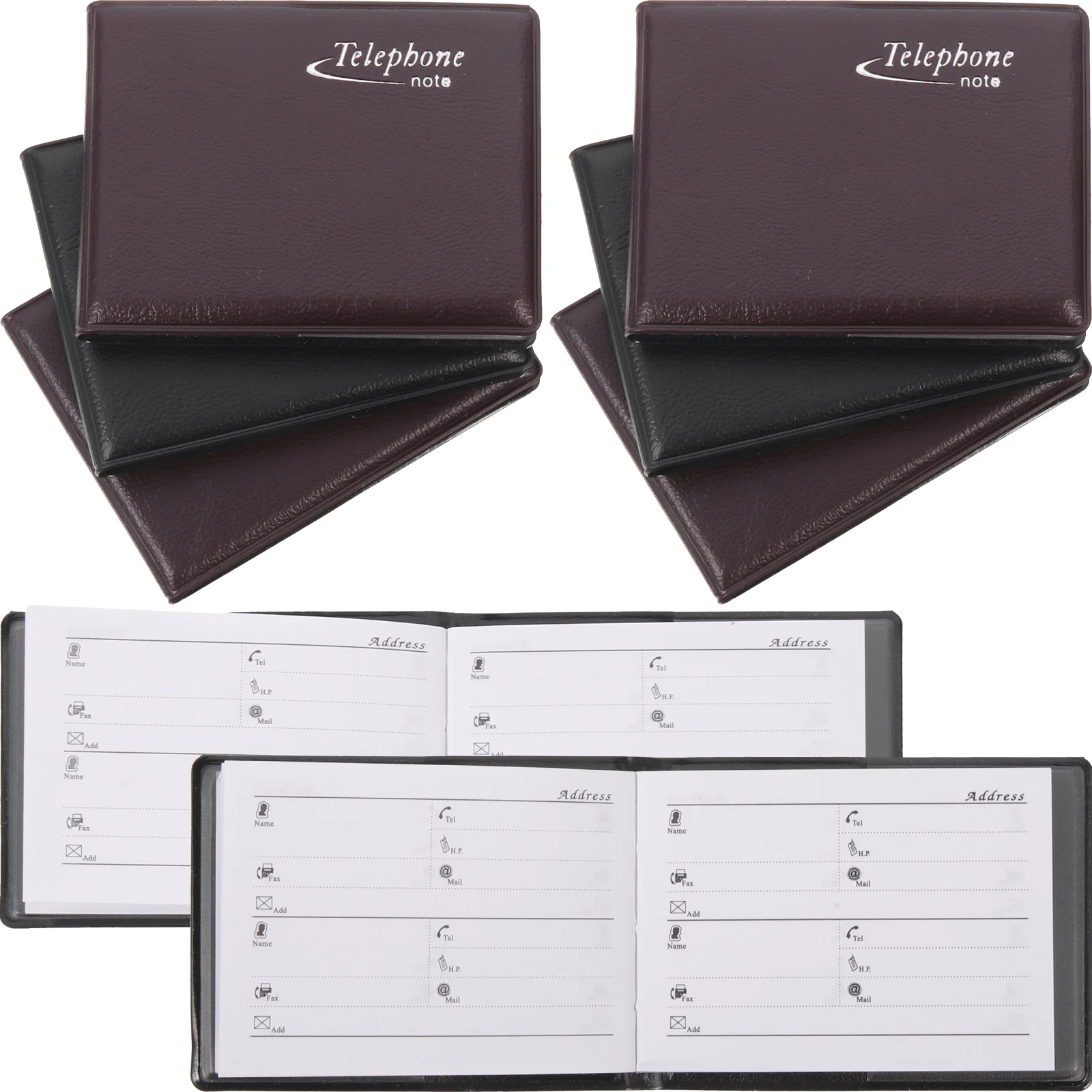 

Mini Phone Book Portable Address Organizer Contact Home Office Numbers Addresses