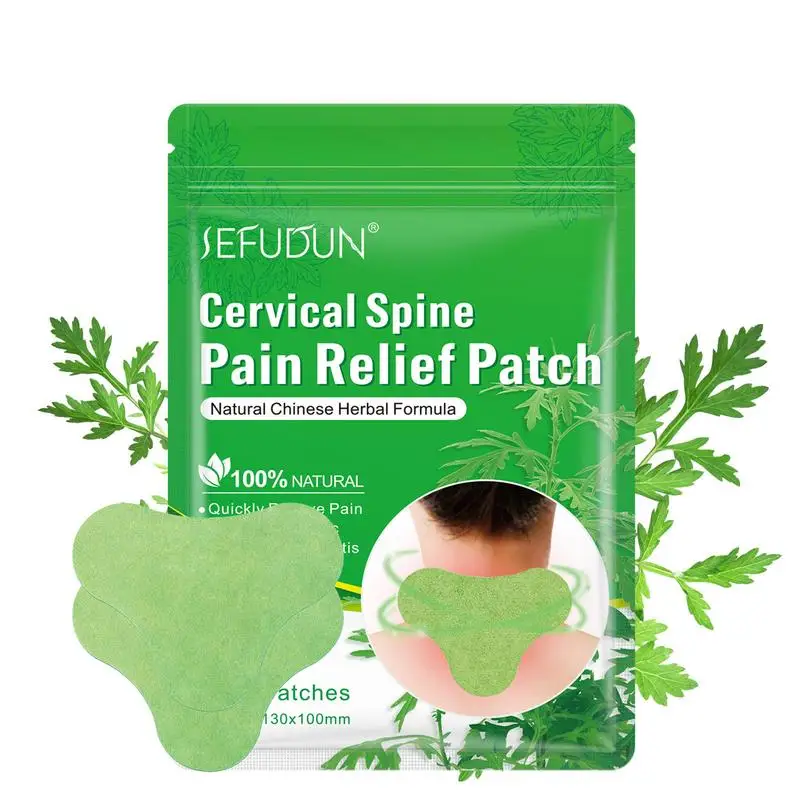 

12 PCS Cervical Patch Rheumatic Neck Self-Heating Patches Health Care Wormwood Herbal Extract Rheumatoid Joint Shoulder Neck