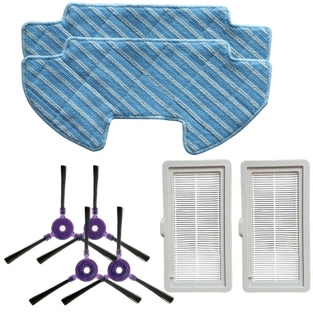 

8pcs Side Brush Filter Mop Cloth Replacement Kits For Samsung VR5000RM Robotic Vacuum Cleaner Household Cleaning Tools