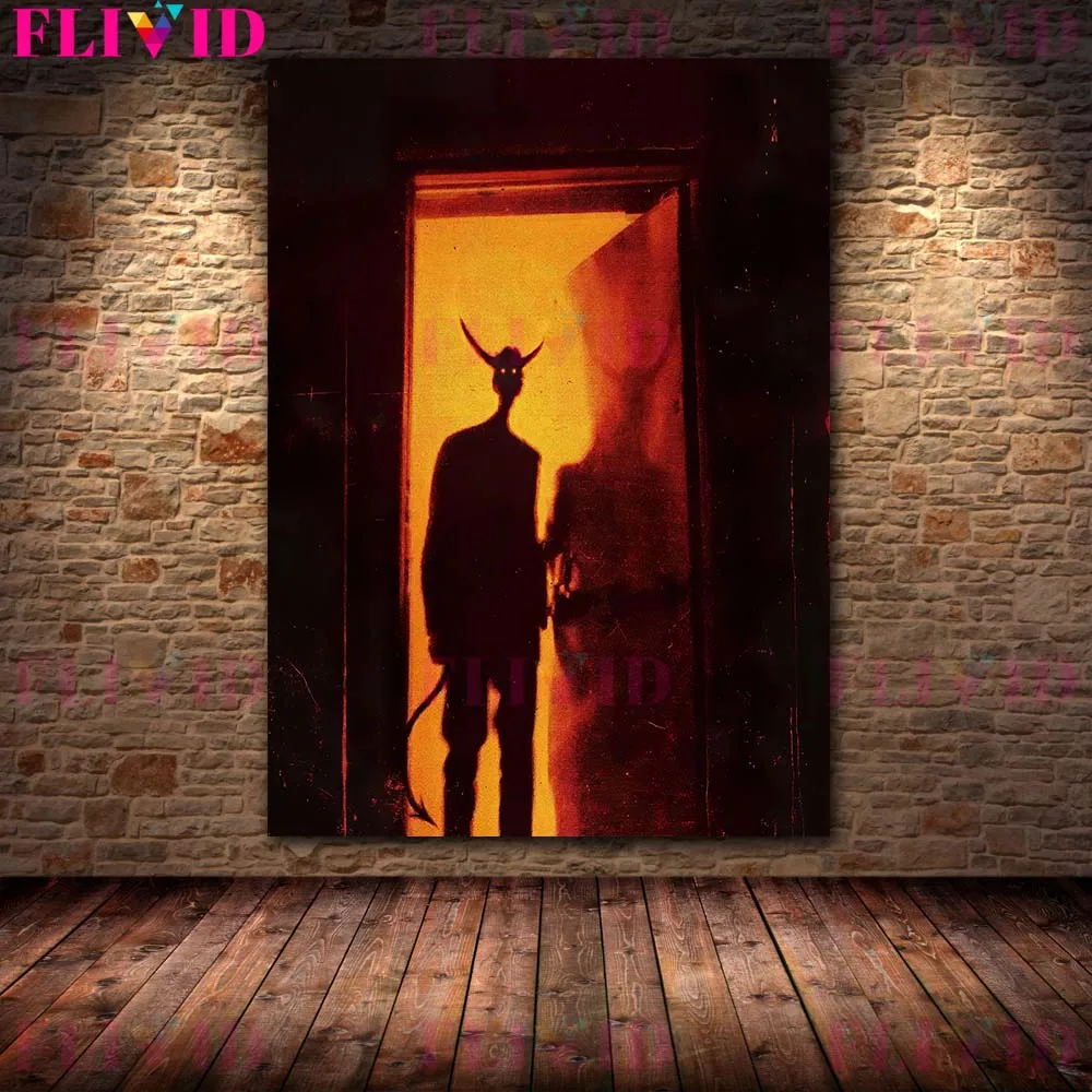 

Картина на холсте "Призраки и кладбище", FLIVID