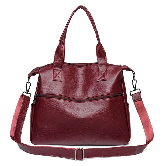 2022 Vintage Women's Soft Leather Shoulder Bags Multi-Layer Pockets Classic Crossbody Bag Luxury Designer Handbags and Purses 5