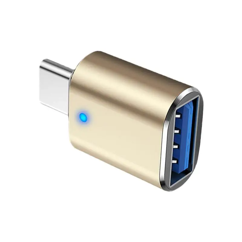 

Адаптер USB-C для автомобиля, переходник с USB C «папа» на USB B3 «мама» для быстрой зарядки и передачи данных