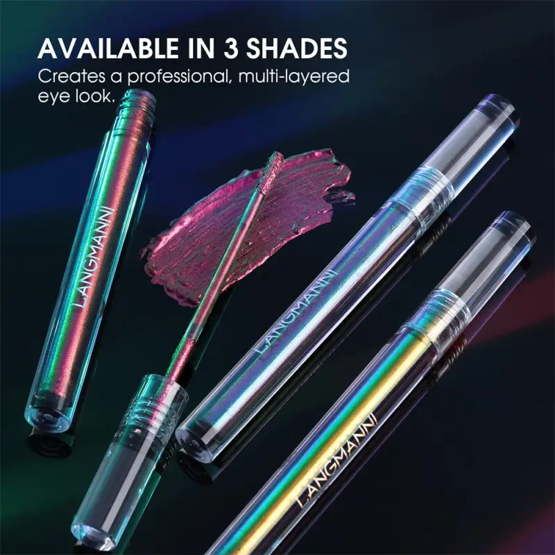 3Pcs Eye Shadow Pigments Long Lasting Brightening Multichrome Chameleon Glitter Liquid Eyeshadow Makeup Women Luxurious Cosmetic
