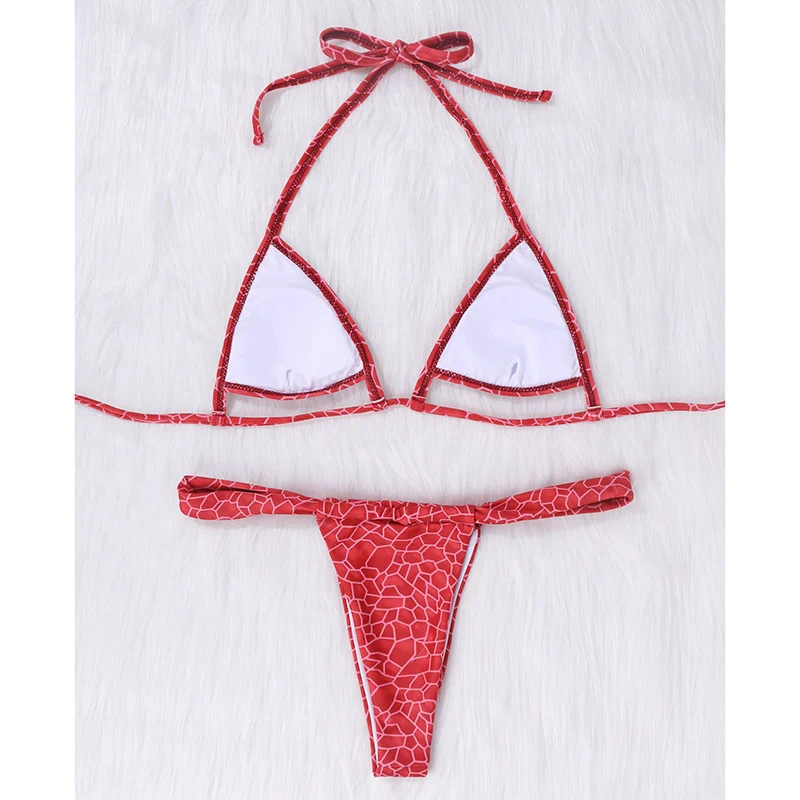 INGAGA микро бикини сексуальные стринги женский купальник с вырезами купальники на