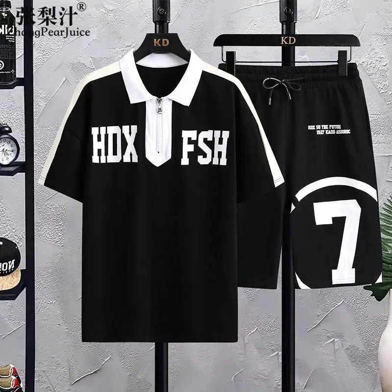 Summer Women's Two Piece Set Casual T-Shirt And Shorts Set Womens Sports Suit Fashion Short Sleeve Tracksuit Women Suits