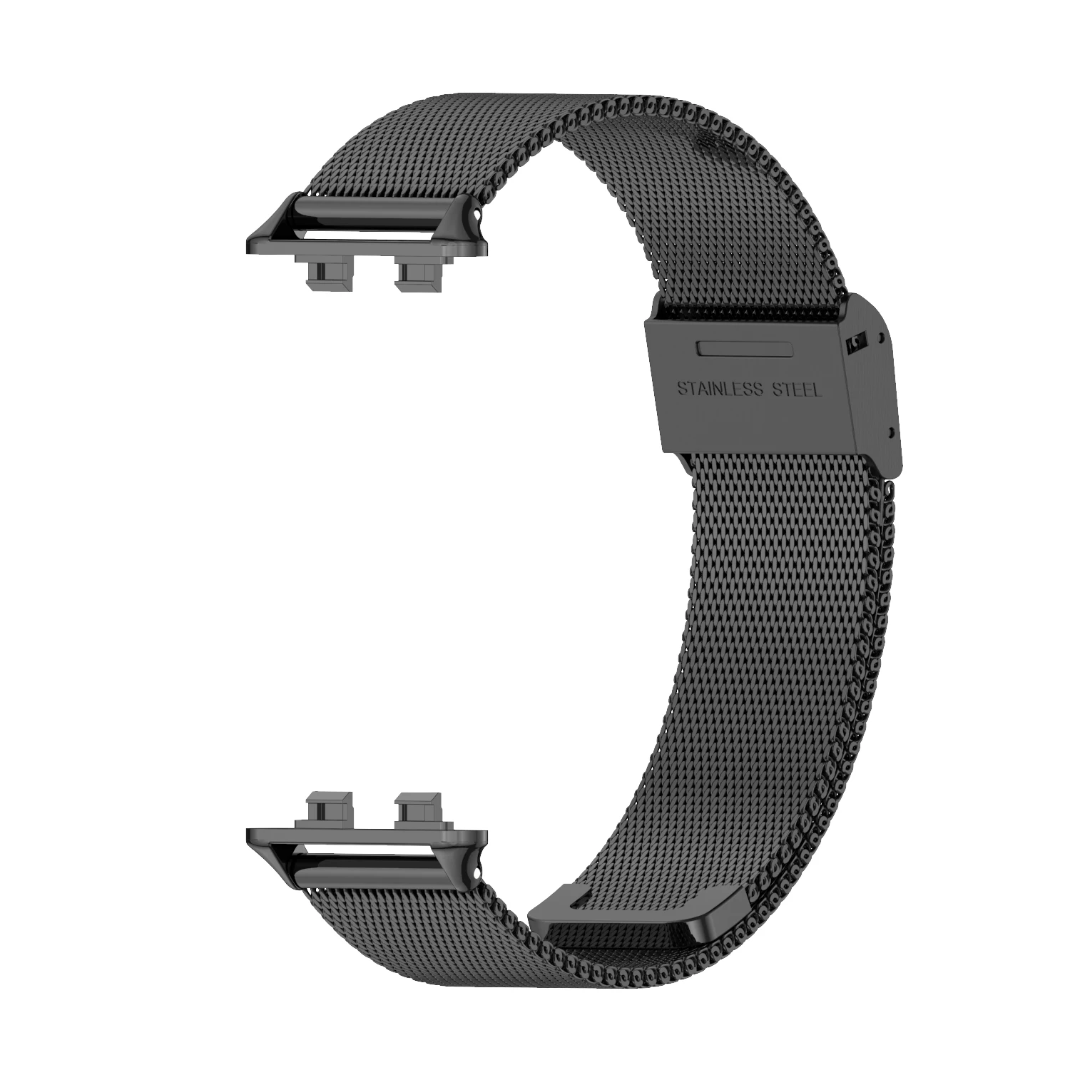 Фото Металлический ремешок для Huawei Band 11, ремешок для часов Huawei Band 11 Pro, миланский браслет для Huawei Smart Band 11, нержавеющая сталь №3