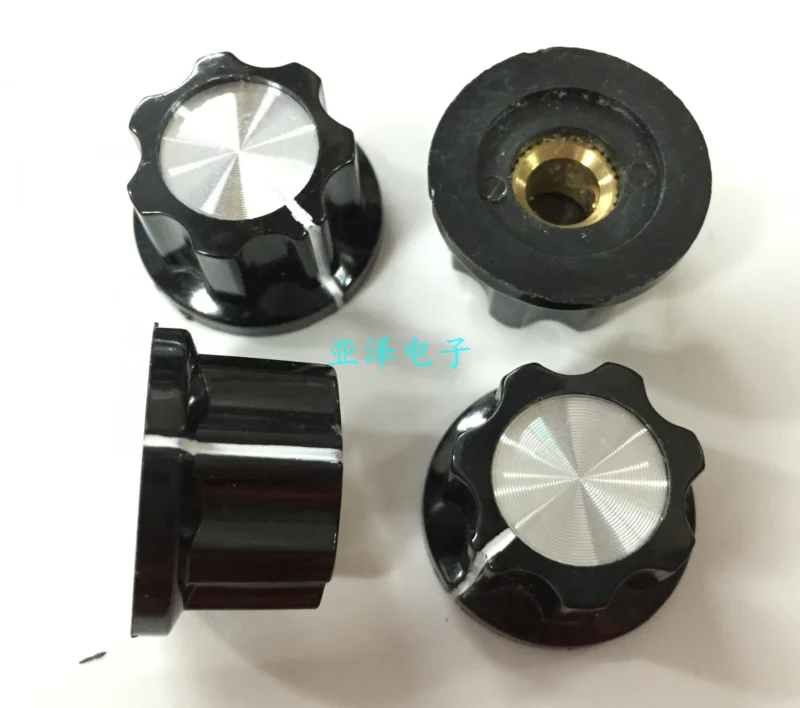 5 шт./лот A-1 бакелитовая ручка крышка ручки потенциометра 20*11 6 4 мм блокировка