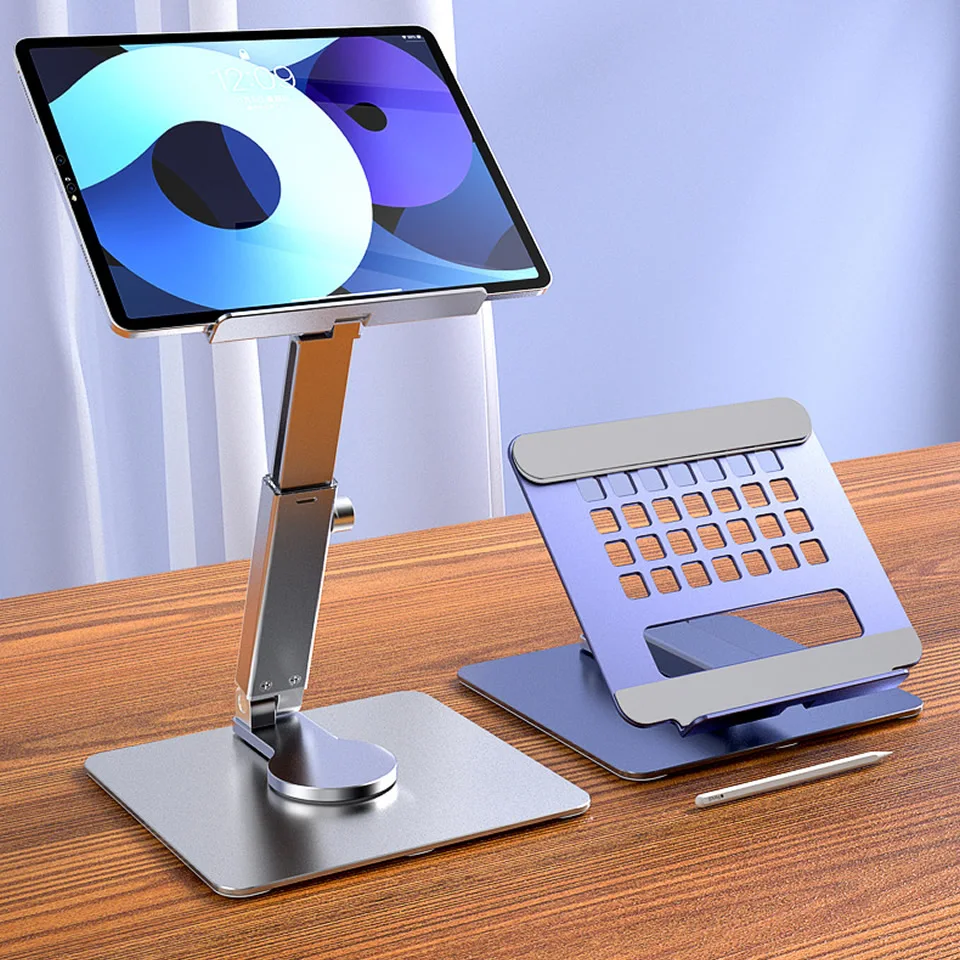 

JD-H06 Tablet Stand Desk Adjustable Foldable Holders for iPad Pro Air Mini 11 12.9 Macbook Samsung Xiaomi Huawei Tablet Bracket