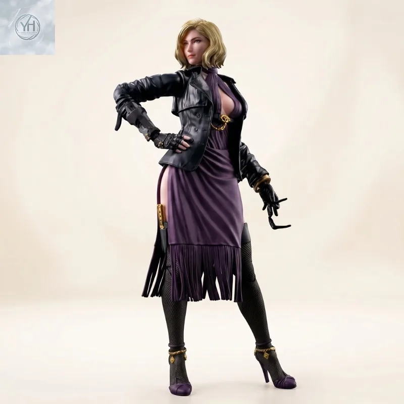 Фото В наличии: Оригинальная фигурка Нины Уильямс из SHF TEKKEN 8, готовая коллекционная модель, игрушка. №3