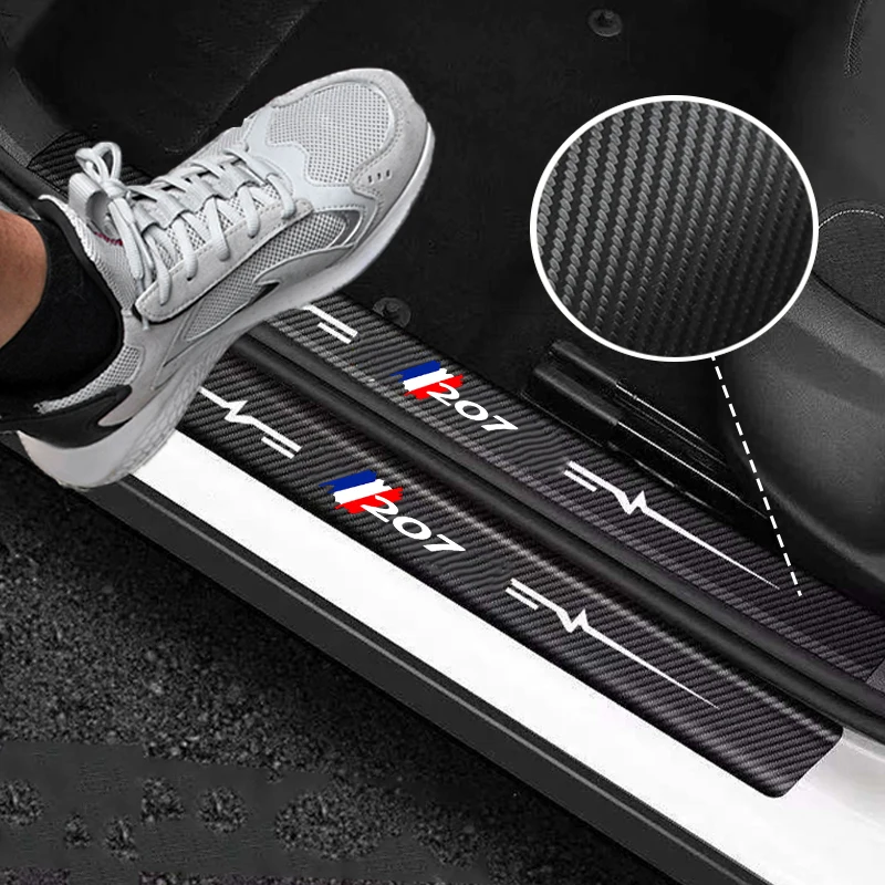 Автомобильные аксессуары для Peugeot 301 логотип на порог двери багажник