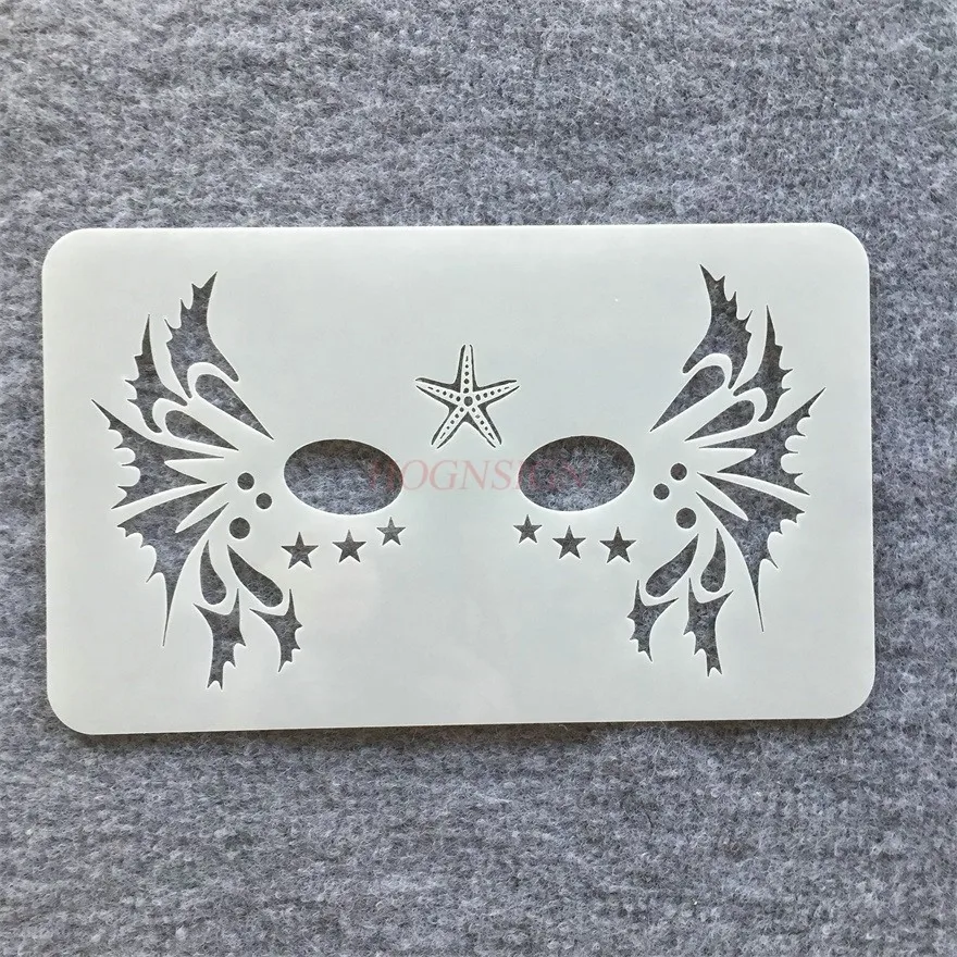 1 шт. новая вечеринка бал фестиваль креативный узор роспись лица шаблон