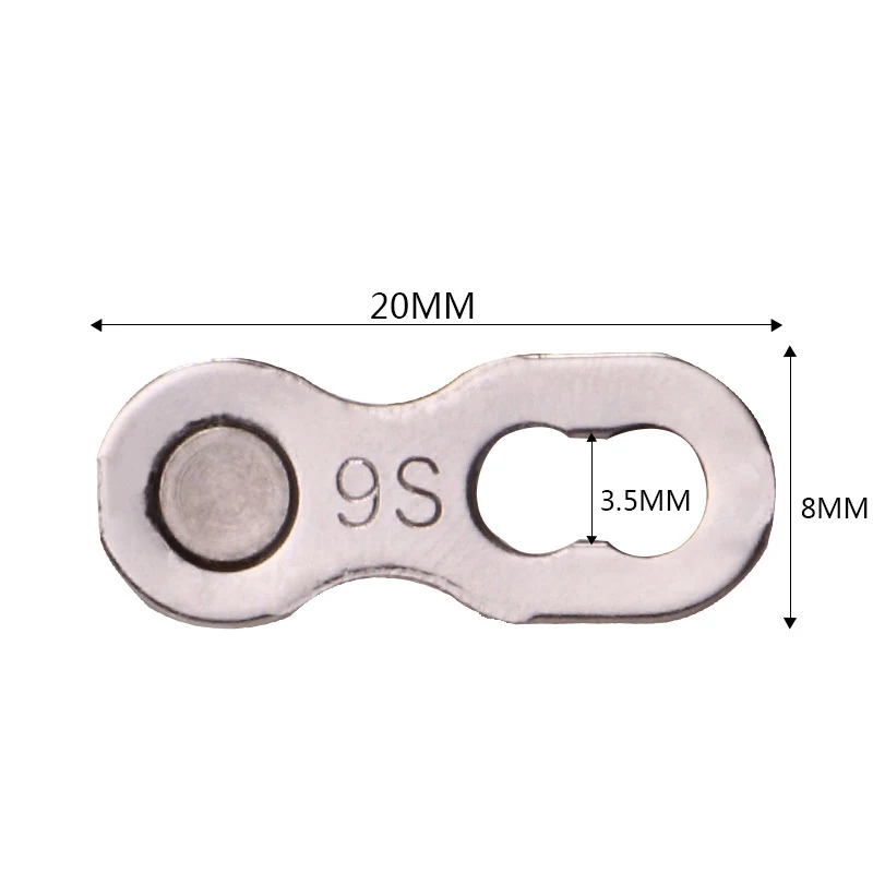 5 пар велосипедные цепи с пряжкой