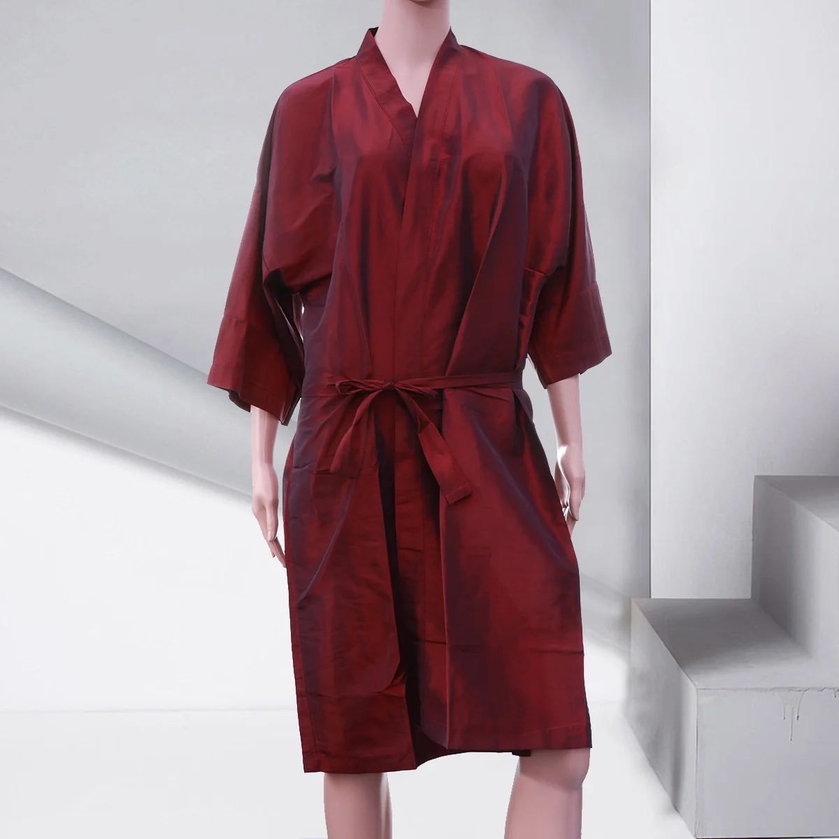 

Cape Hair Barber Salon Gown Haircut Cutting Cut Apron Hairdressing Professional Dye Color Smock Closure Snap Robe Bathrobe