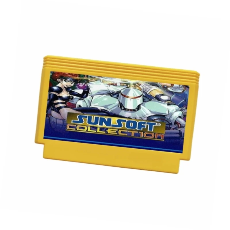 

SUNSOFT коллекция Remix 18 в 1 игровой Картридж для консоли FC 60 контактов игровая видеокарта