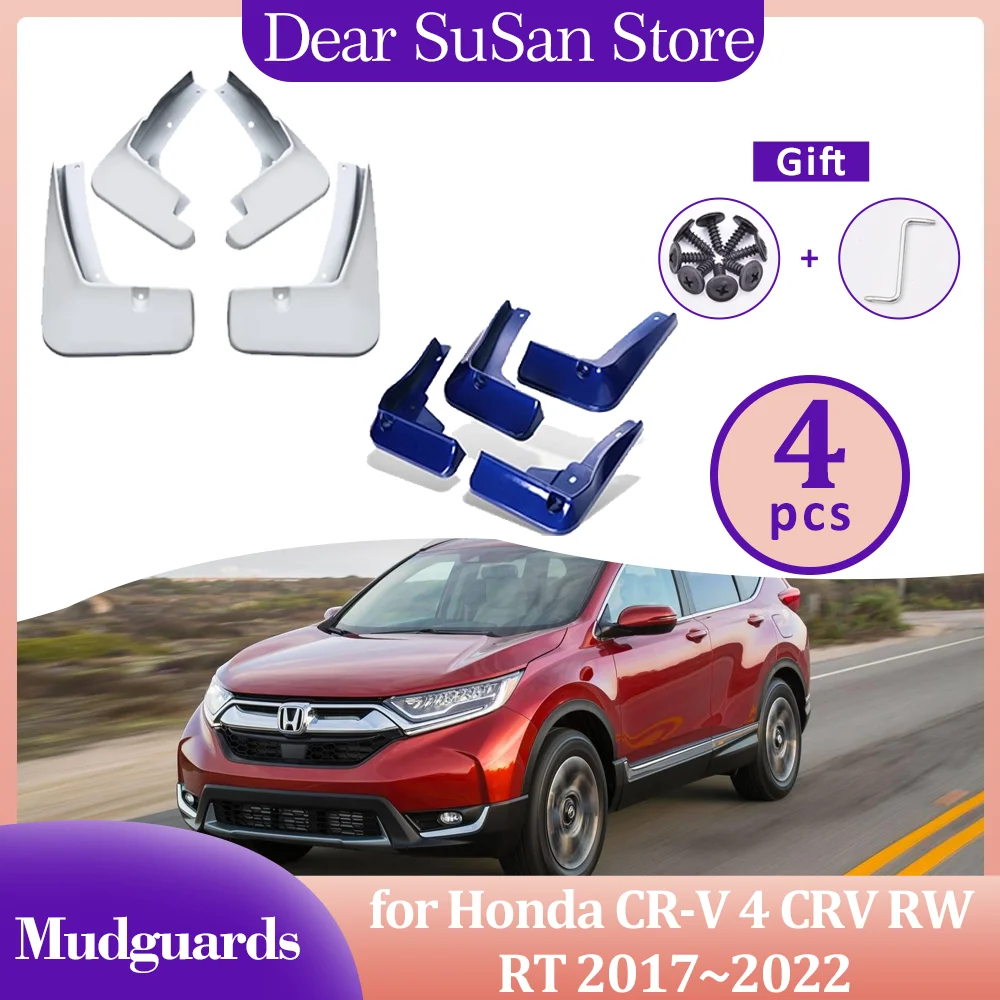 4 шт. для Honda CR-V 5 CRV RW RT 2017 ~ 2022 2018 крыло брызговиков вспышки грязезащитный клапан