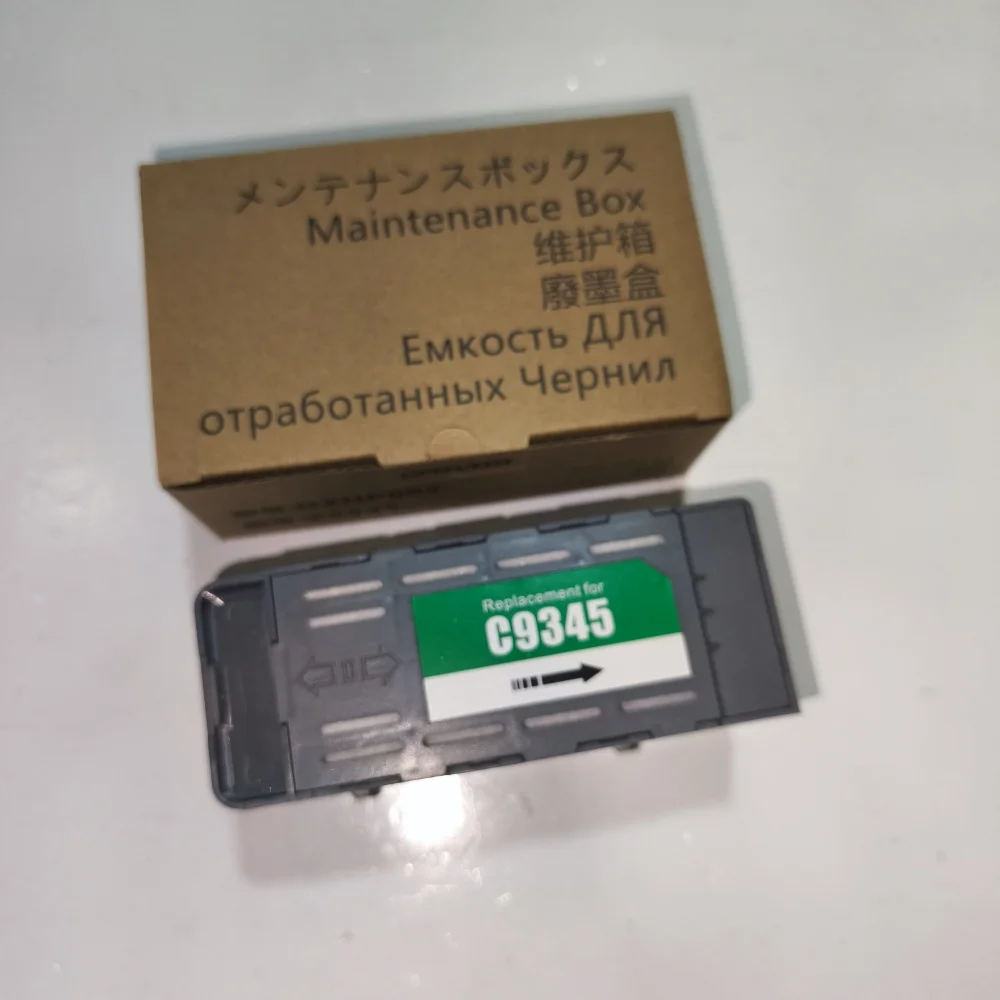 Фото 5 шт. C9345 коробка для обслуживания чернил для Epson L15150 L15160 L15158 L15168 L6578 L6558 WF-7820 4820 ET-5800 отработанные чернила №5