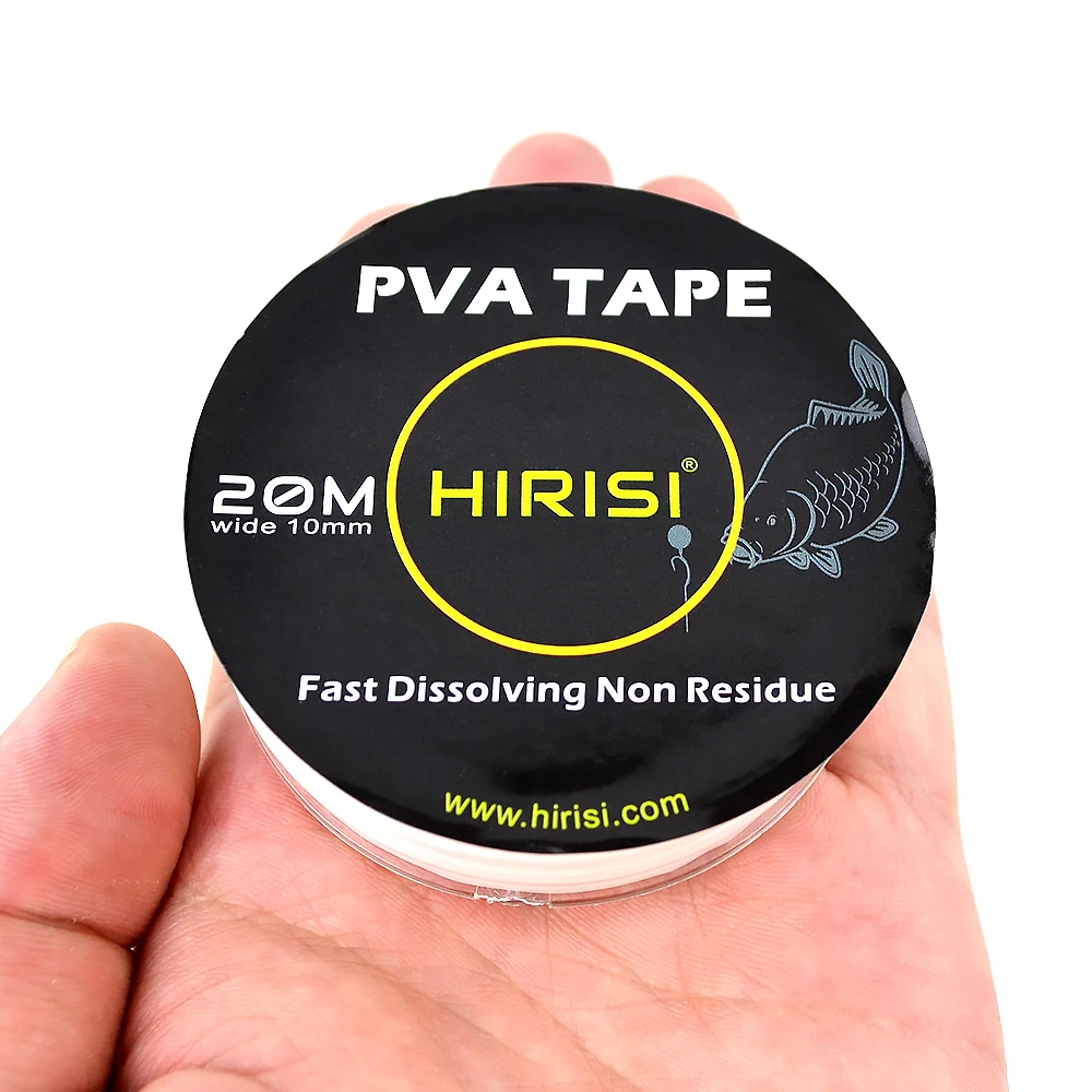 1pcs Carp Fishing Accessories PVA Tape String For Boilie Size 10mm X 20m