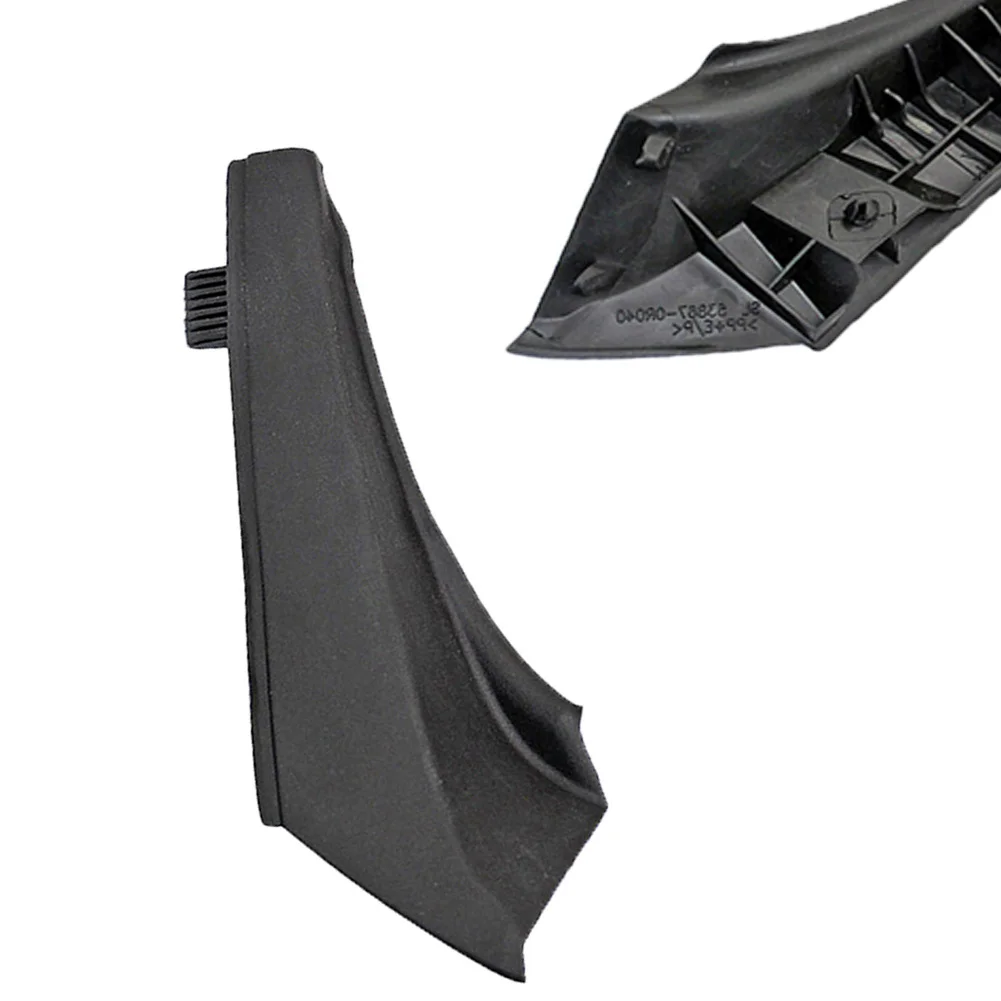 

Part Side Fender 1pc 53866-42020 Accessories Black Cowl Hood Side Seal For Toyota Rav4 2013-2018 Front Brand New