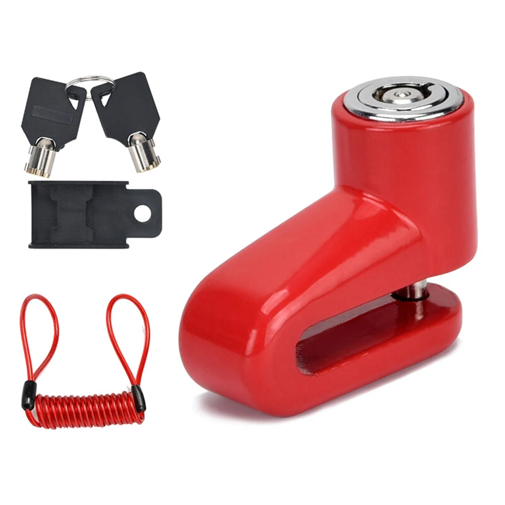 

Anti-theft Lock Electric Scooter Disc Brake Lock with Steel Wire Bicycle Mountain Bike Motorcycle disc lock Safety Theft Protect