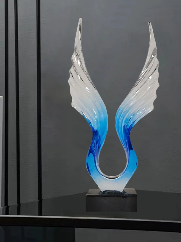 YY Современная искусственная кожа роскошные скандинавские крылья Dapeng подарки на