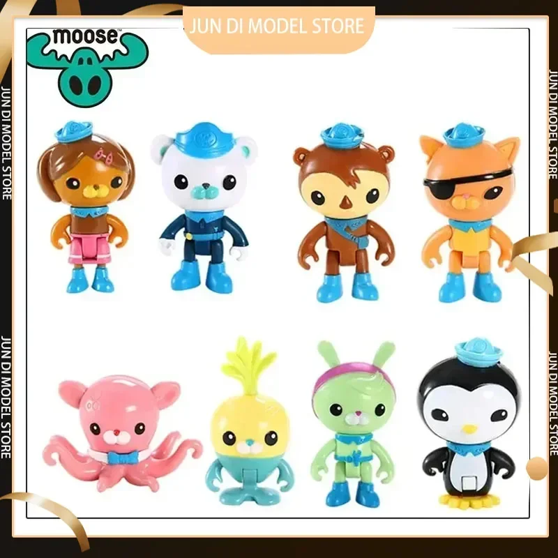 Фото Набор игрушек Octonauts, детские игрушки, Barnacles Kwazii Peso Penguin Shellington Dashi Inkling, аниме, экшн-фигурка, детская игрушка №2