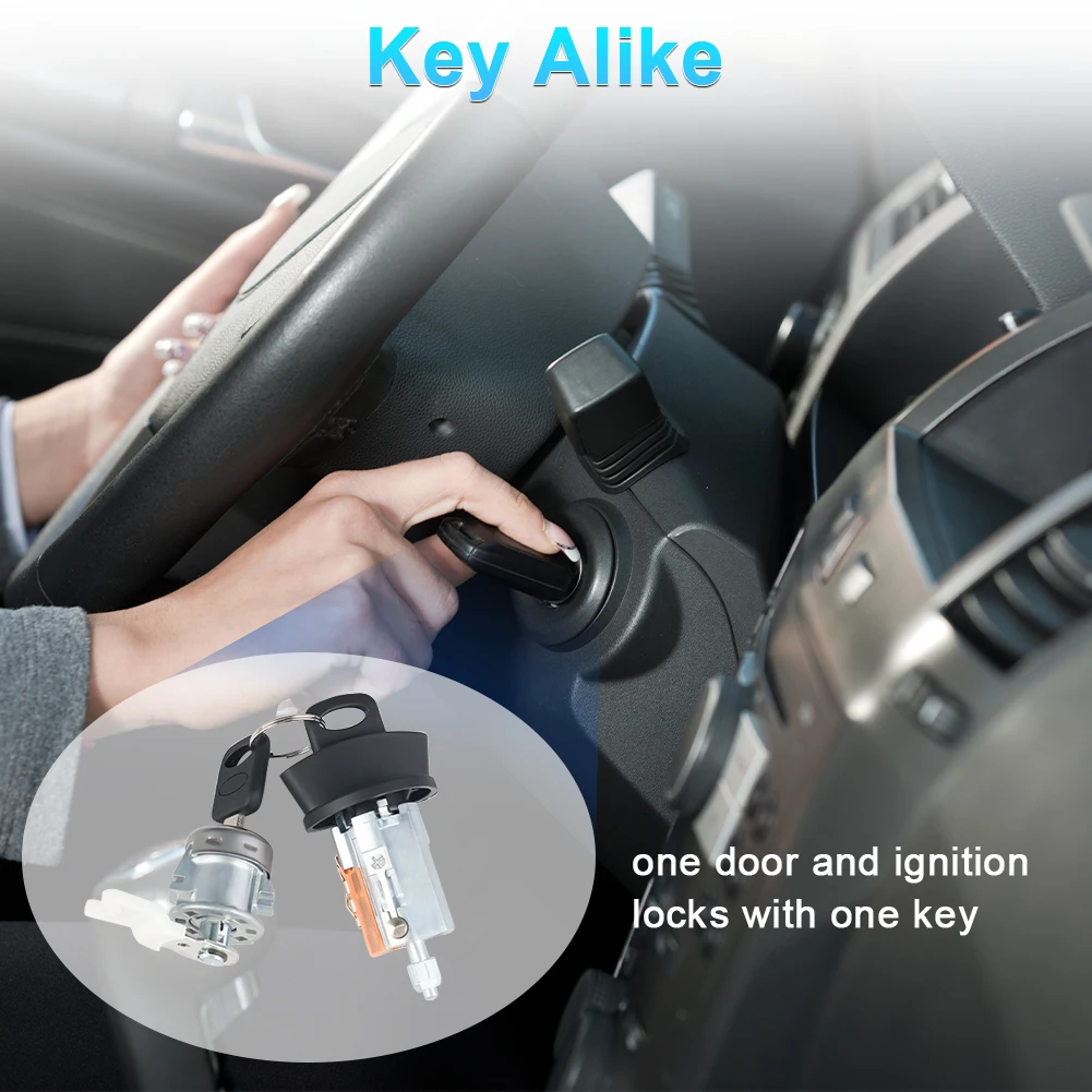 Ford F150 F250 F350 Цилиндр Переключателя Зажигания С Ключами LC6177 DL5885 X2 597638 Электронное