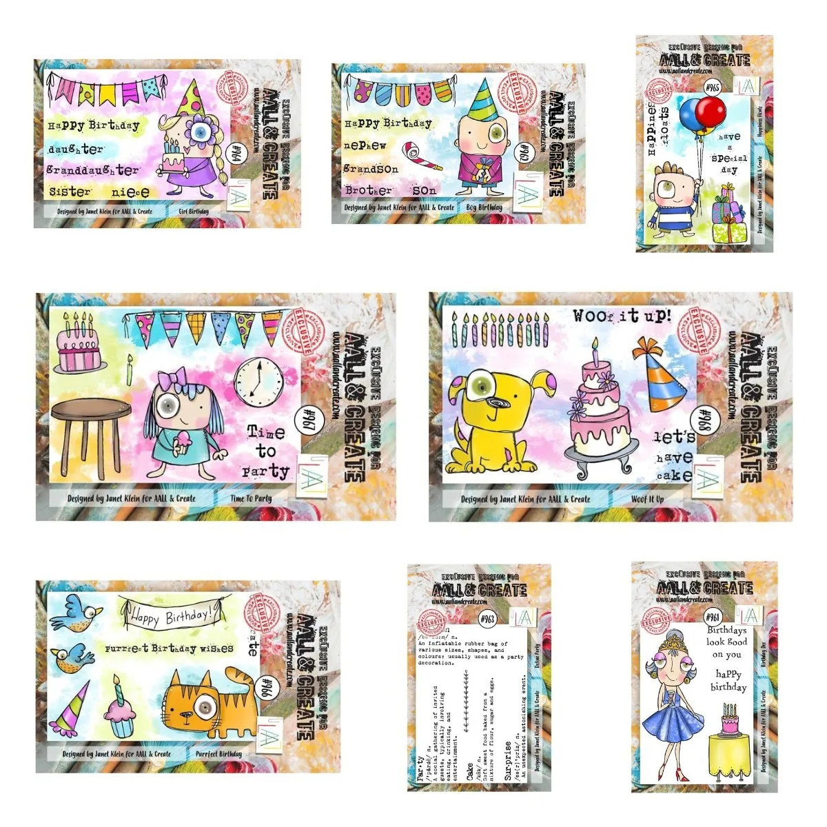 

2023 New Happy Birthday Balloon Candle Birthday Cake Gift Box Reusable Handmade DIY Embossing Make Scrapbooking Photo Album Craf