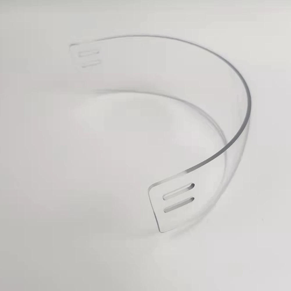 Ice Hockey Helmet Clear Visor Transparent Anti-Fog Anti-Scratch Protective Gear Anti-scratch Anti-fog Ice Hockey Visor Clear