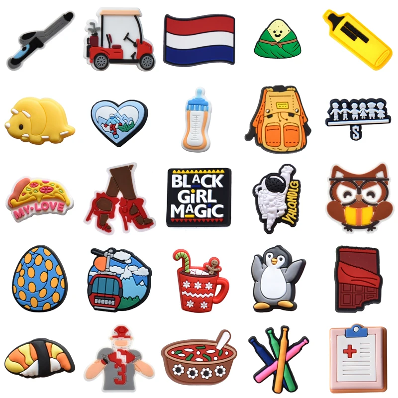 

Packs Girl Wholesale Bulk Set Jeans Para Pins Men Shoes Accessories Gifts Kids Women Charm Decorations for Crocs Boy Shoe Charms