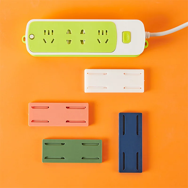 4 цвета/упаковка самоклеящиеся наклейки для крепления розеток