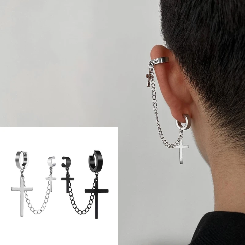 Для цепочки с кисточками и широкой манжетой зажим на маленьком обруче висячие