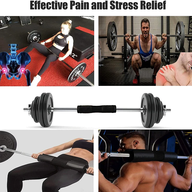 Барьерная накладка для приседаний, толчков бедра и поддержки плеч и шеи весового подъема, гимнастического оборудования для тренировки ягодиц.