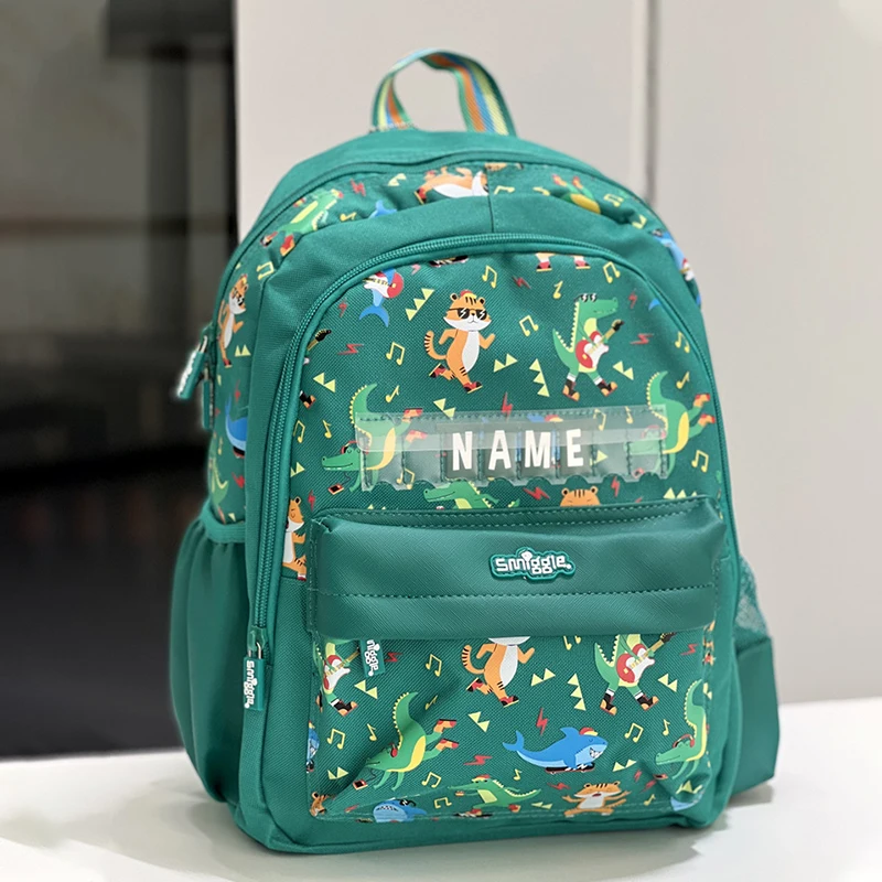 Подлинный австралийский рюкзак Smiggle детские зеленые очки сумка для еды через