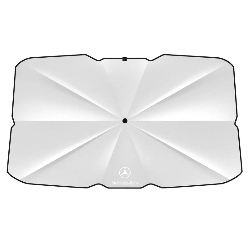 Солнцезащитный козырек на лобовое стекло автомобиля складной зонтик от солнца