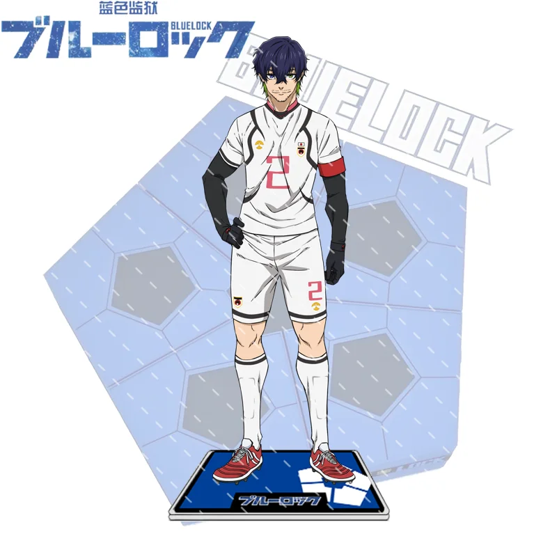 Акриловая фигурка Исаги Йоичи Blue Lock ZouZHan фигурка q posket blue lock yoichi isagi ver b 16cм bns749