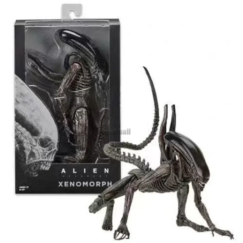 Экшн-фигурки Neca Чужой Инопланетянин 7 дюймов ксеноморф контракт черный модель