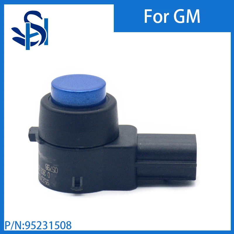 95231508 Радар датчика парковки PDC синего цвета для автомобильных аксессуаров GM