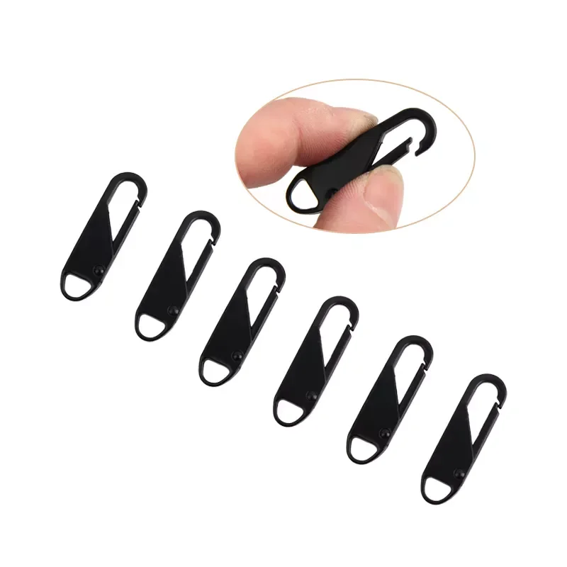 

Fashion Zipper Slider Puller Instant Zipper Repair Kit Replacement For Buckle Travel Bag Suitcase head zippers