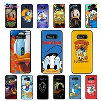 disney donald duck phone case for samsung note 5 7 8 9 10 20 pro plus lite ultra a21 12 72