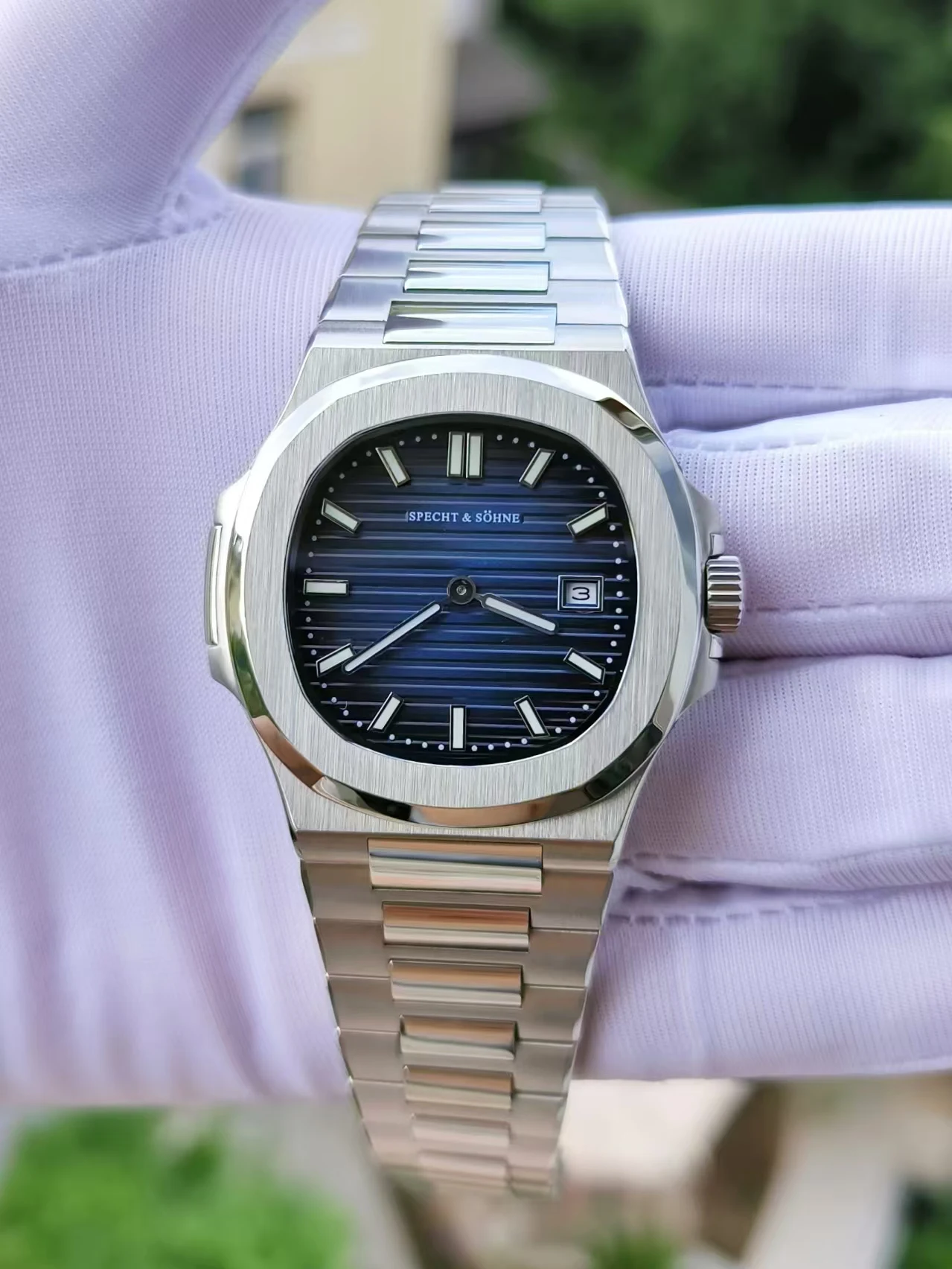 2024 Горячие новые роскошные кварцевые часы Specht &amp Söhne 39 мм для мужчин супертонкие