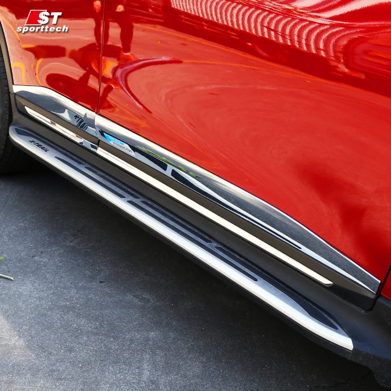 

Автомобильные аксессуары, хромированный АБС-пластик, украшение двери автомобиля, яркая полоса для Nissan X-trail X Trail T32 2014-2021, автомобильные наклейки