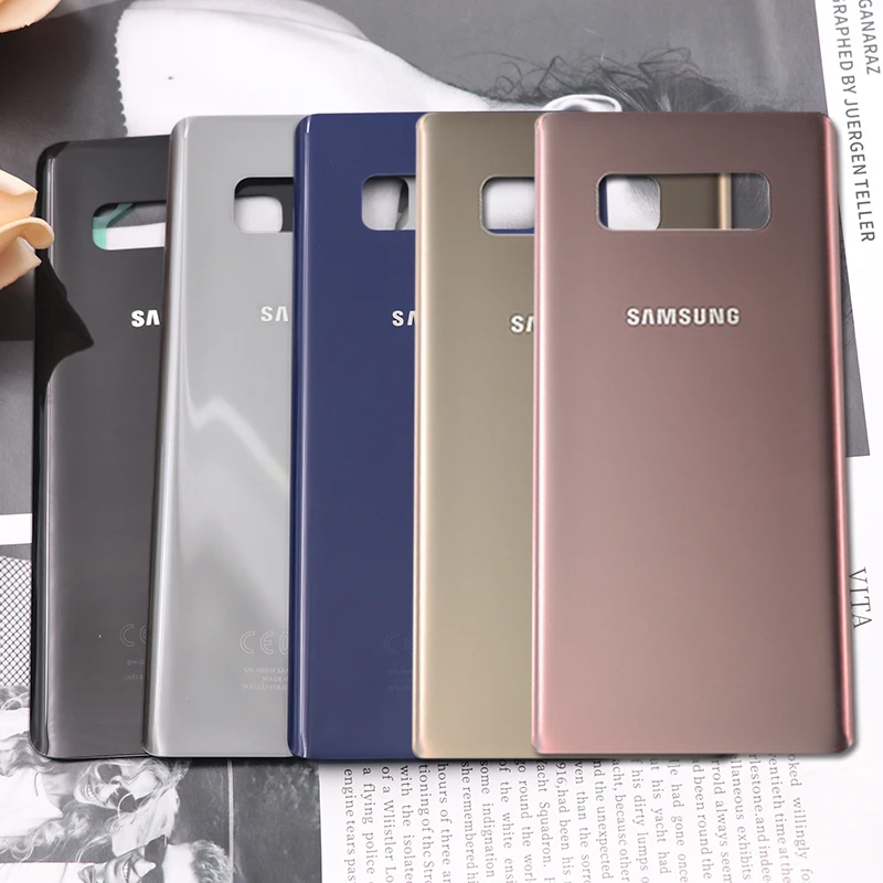 

10 шт., задняя крышка батарейного отсека для Samsung Galaxy Note 8 N950 N950F