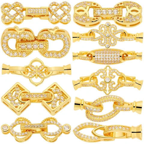 Juya позолоченные застежки для бижутерии