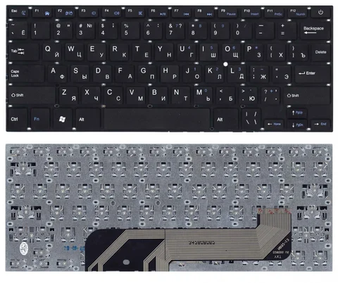 Клавиатура для Prestigio SCDY-277-3-9 черная без рамки