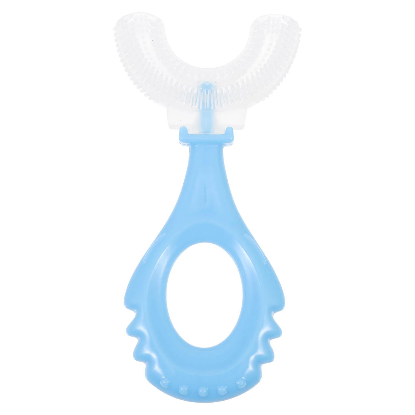 

1 Pc Colorful U-Shape Kids Ductile Toothbrush Comfortable Handheld Tooth Brush