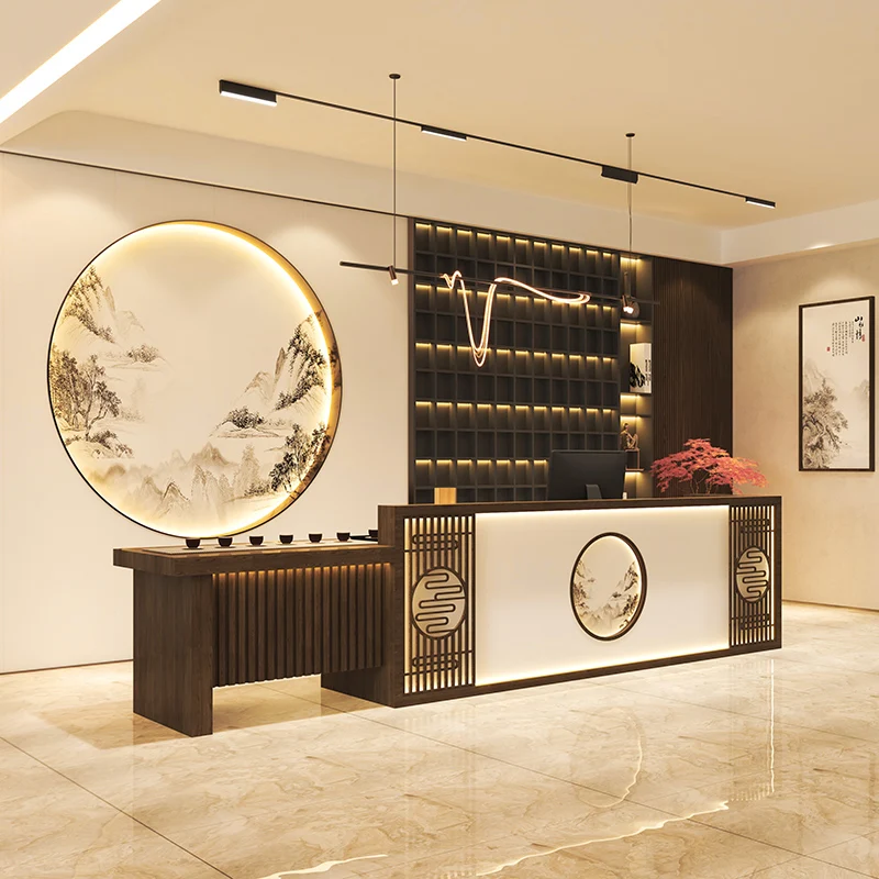 Письменный компьютер стойка регистрации туалетный столик роскошная консоль