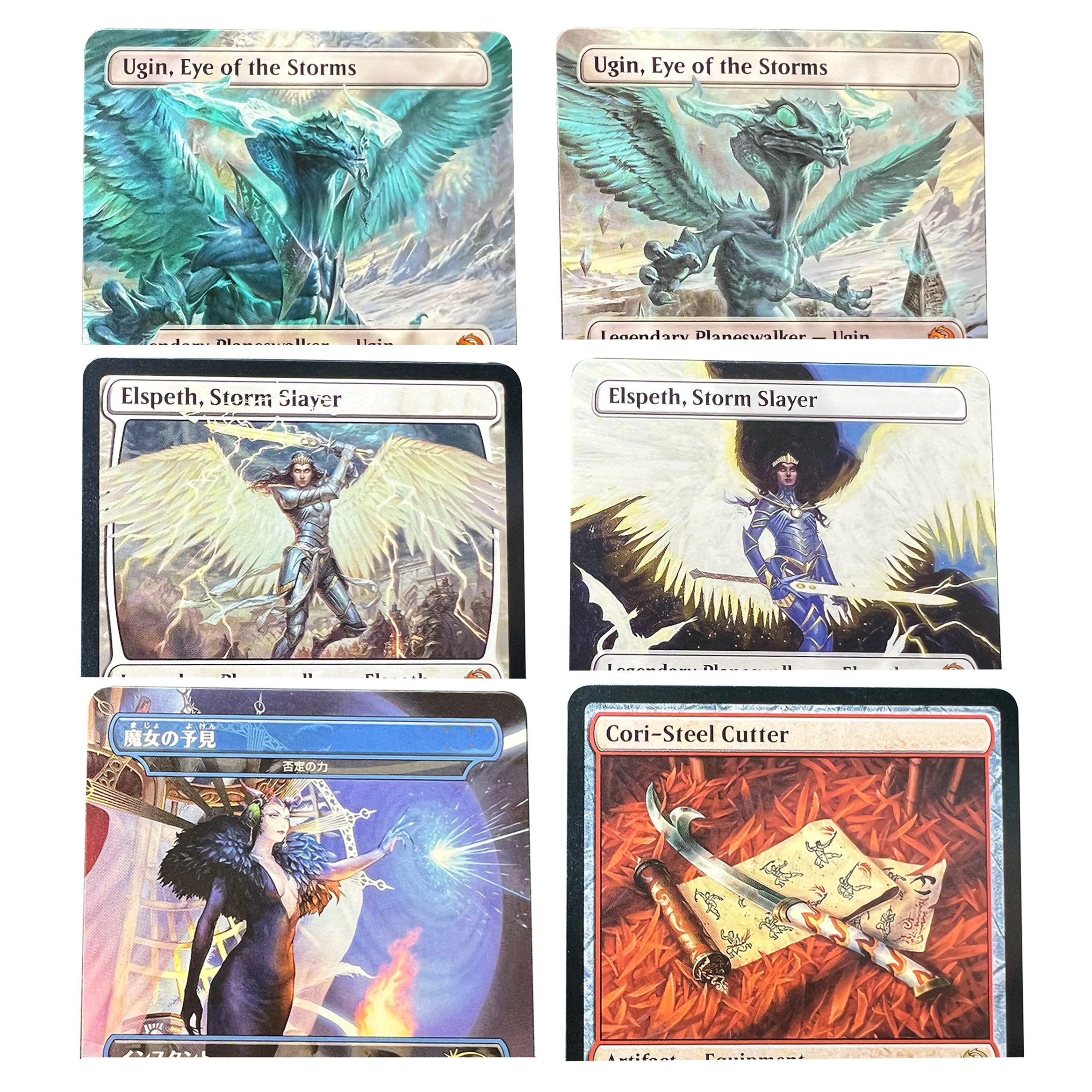 Фото Коллекционная карта Counterspell SLD Cori-Steel Elspeth, Storm Ugin, Eye Voice of Victory TDM Holo TCG, английская версия, высокое качество, для настольных игр