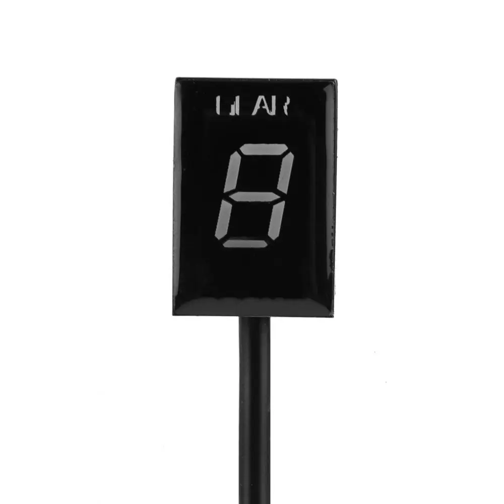 Мотоцикл ECU Вилка Крепление 6 скоростей цифровой дисплей индикатор 1-6 уровня